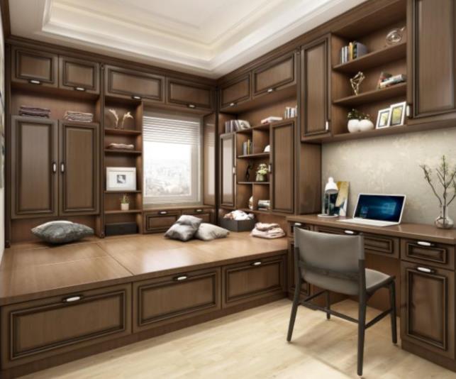 全鋁榻榻米-03（風格：中式；顏色：胡桃）